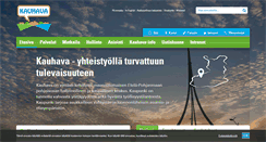 Desktop Screenshot of kauhava.fi